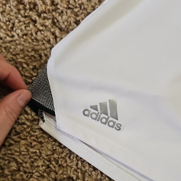 Adidas White and Gray Skort - Picture 2 of 4